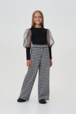 Choupette pied de poule trousers