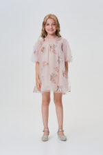 Choupette dress with embroideries