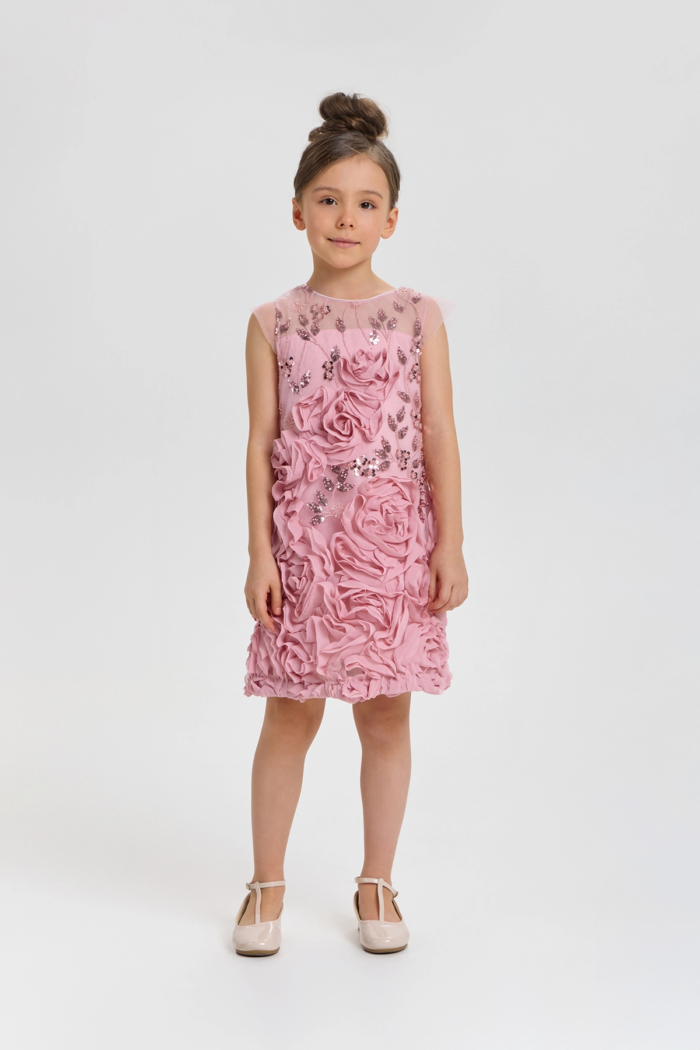 Sequined Dress with flowers