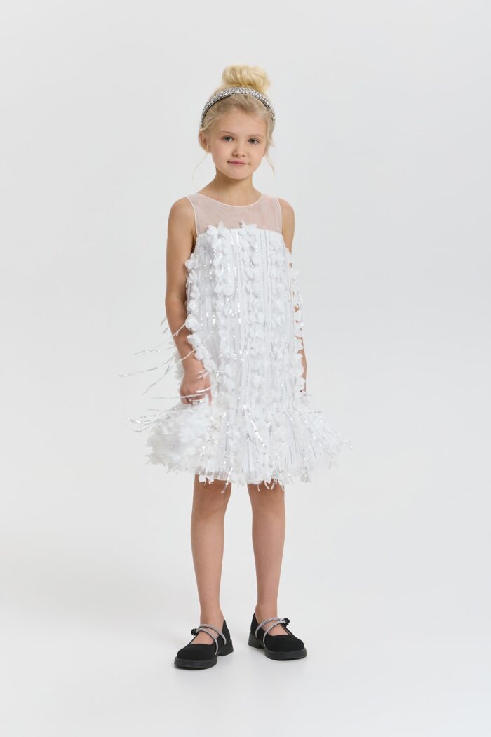 Dressy Dress with ruffles - Image 4
