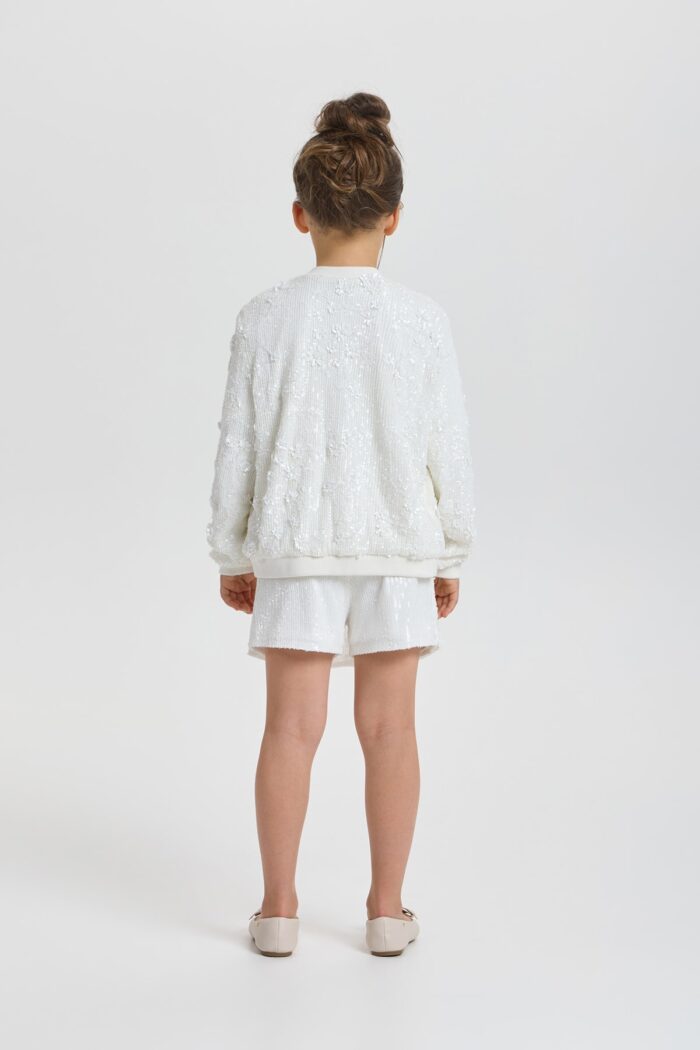 Sequined Bomber Jacket - Image 9