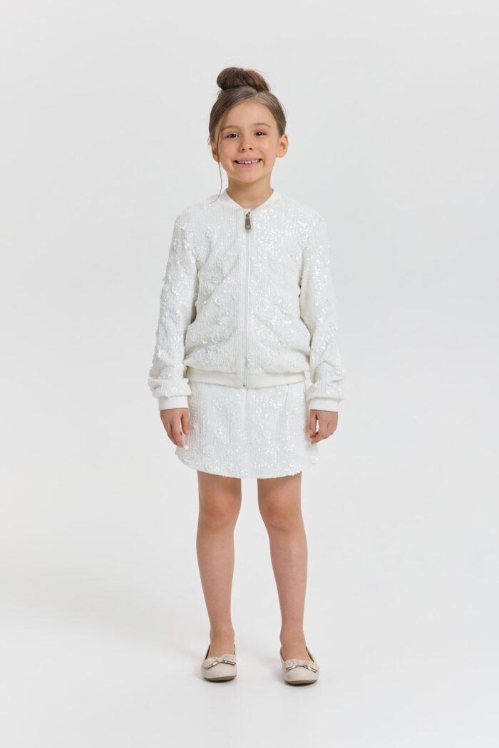 Sequined Bomber Jacket - Image 8