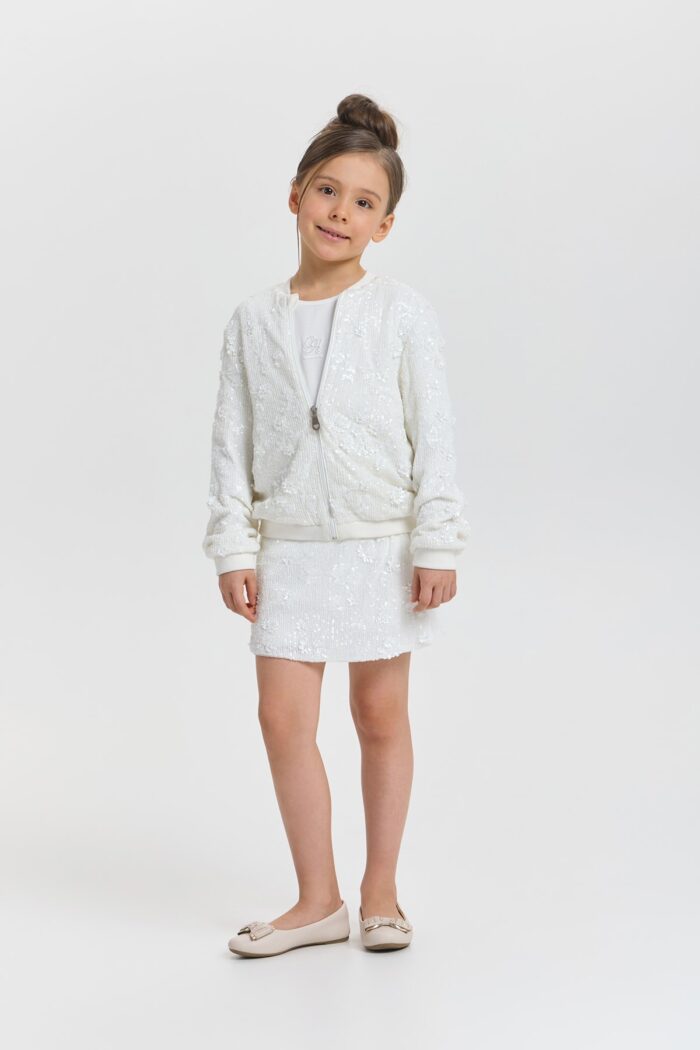 Sequined Bomber Jacket - Image 6
