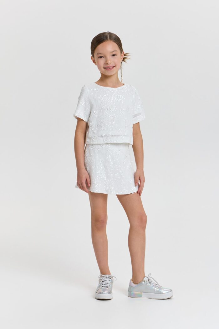Sequined Shorts