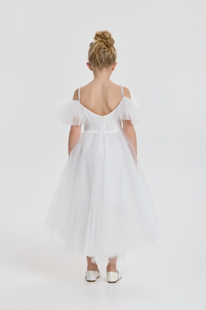 Dress with butterfly decor - Image 7